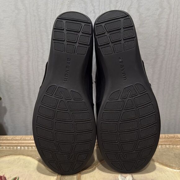 Aravon Abbey A-Line Shoes Loafers Black Sz 7 - Picture 10 of 14